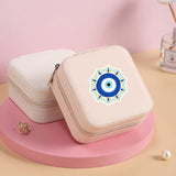 Eye Print Pattern Jewelry Box Organizer Display Travel Jewelry Case Boxes