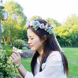 Flower Crown Headwear Headdress Princess Garland Wedding Hair Accessories