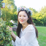 Flower Crown Headwear Headdress Princess Garland Wedding Hair Accessories