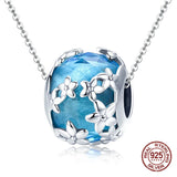 Crystal Daisy Charm for Bangle Bracelet Necklace