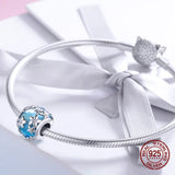 Crystal Daisy Charm for Bangle Bracelet Necklace