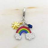 925 Silver Globe Wishes Charm Pendant, Classic Gift For Women Men