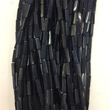 Sand Stone Rectangle Round Tube Gemstone Loose Beads 4*13MM