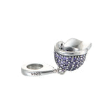 925 Silver Charm Beads Bracelet for Women