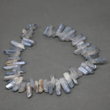 Crystal Quartz Beads Choker Pendant Necklace