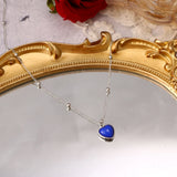 Heart Necklace French Metal Love Clavicle Chain Female Short