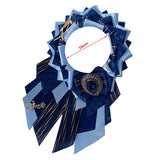 Anime Badge Holder Silk Metal Badge Decoration