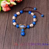 925 Silver Jade Ruyi Bracelet Chinese Chalcedony Bangle