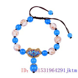 925 Silver Jade Ruyi Bracelet Chinese Chalcedony Bangle