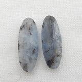 Kyanite Gemstone Earring Beads Charms Customized Jewelry Gift