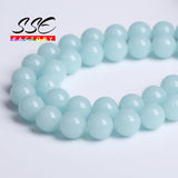 Glowing Dark Stone Beads Round Loose Spacer Beads Bracelet 6-12mm