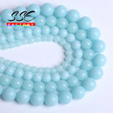 Glowing Dark Stone Beads Round Loose Spacer Beads Bracelet 6-12mm