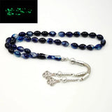 Muslim Resin Rosary 33 Prayer Beads Bracelet Eid Ramadan Gift