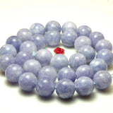 Malaysia Jade Smooth Round Loose Beads Gemstone Bracelet Necklace