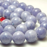 Malaysia Jade Smooth Round Loose Beads Gemstone Bracelet Necklace