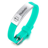 Medical Alert ID Bracelet for Type 1 Diabetes