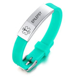 Medical Alert ID Bracelet for Type 1 Diabetes