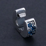 925 Sterling Silver Mosaic Spacer Charms Beads for Bracelet DIY