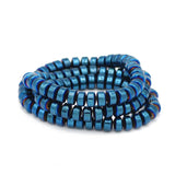 Hematite Stone Spacer Beads for Jewelry Making 3/4/6/8MM