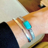 Natural Stone Arrow Bracelets for Women Party Gift Vintage Bangle Jewelry