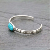 Natural Stone Arrow Bracelets for Women Party Gift Vintage Bangle Jewelry