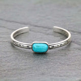 Natural Stone Arrow Bracelets for Women Party Gift Vintage Bangle Jewelry
