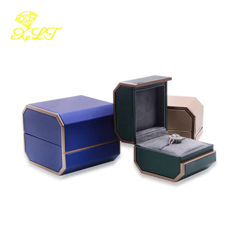 Octagonal Magnetic Jewelry Box Set