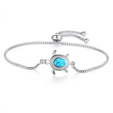 Opal Bracelet Adjustable Chain Bracelet for Women