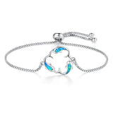 Opal Bracelet Adjustable Chain Bracelet for Women