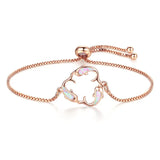 Opal Bracelet Adjustable Chain Bracelet for Women