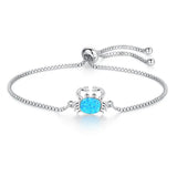 Opal Bracelet Adjustable Chain Bracelet for Women