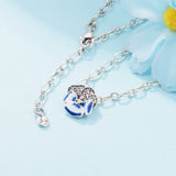 Pansy Flower Pendant Necklace Spring Gift For Lover Woman DIY Jewelry Making