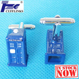 Post Box Cufflink Cuff Link 2 Pairs Set