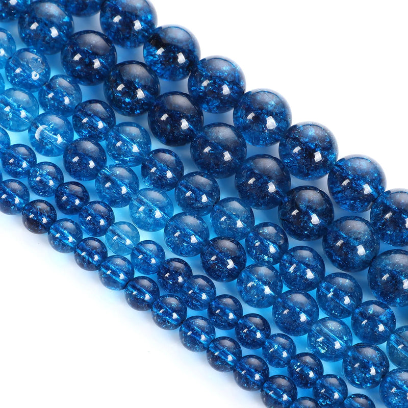 Quartz Crystal Natural Stone Beads Round Loose Spacer Bead 4/6/8/10/12MM