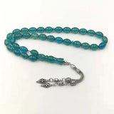 Resin Tasbih 33 Beads Metal Tassel Islam Bracelet Arabic Misbaha