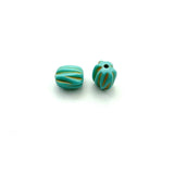Blue Retro Acrylic Beads Jewelry Making Bracelet Necklace 14x18mm
