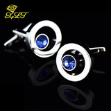 Crystal Cufflinks French Shirt Buttons Men's Jewelry
