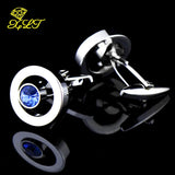 Crystal Cufflinks French Shirt Buttons Men's Jewelry