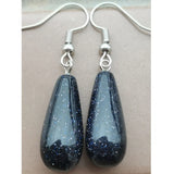 Crystal Howlite Unakite Bloodstone Tiger Eye Dangle Earrings