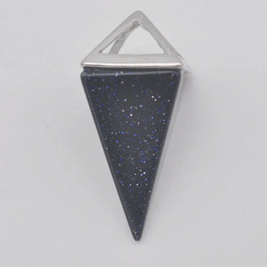 Sandstone Natural Stone Gem Pendant Jewelry For Woman