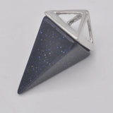Sandstone Natural Stone Gem Pendant Jewelry For Woman