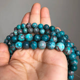 Sea Sediment Jasper Stone Beads 6-10mm Round Loose Spacer Beads for DIY Jewelry