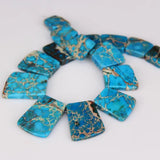 Emperor Stones Trapezoid Craft Necklace 17-35x25-28mm