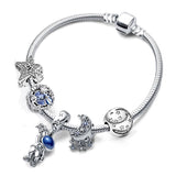 Shinning Star Moon Charm Beads for Bracelet DIY Nature Style Jewelry Gift