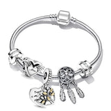 Shinning Star Moon Charm Beads for Bracelet DIY Nature Style Jewelry Gift