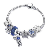 Shinning Star Moon Charm Beads for Bracelet DIY Nature Style Jewelry Gift