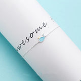 Whale Charm Bracelet 925 Sterling Silver Women Dolphin Link Chain Jewelry