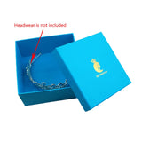 Elegant Square Jewelry Organizer Box with 50g Filling Material