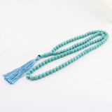 Stone Tassel Round Shape 99 Beads Muslim Tasbih Allah Masbaha