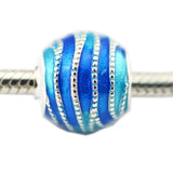 Enamel Charm Beads for Jewelry Making 925 Sterling Silver Beads for Bracelets
